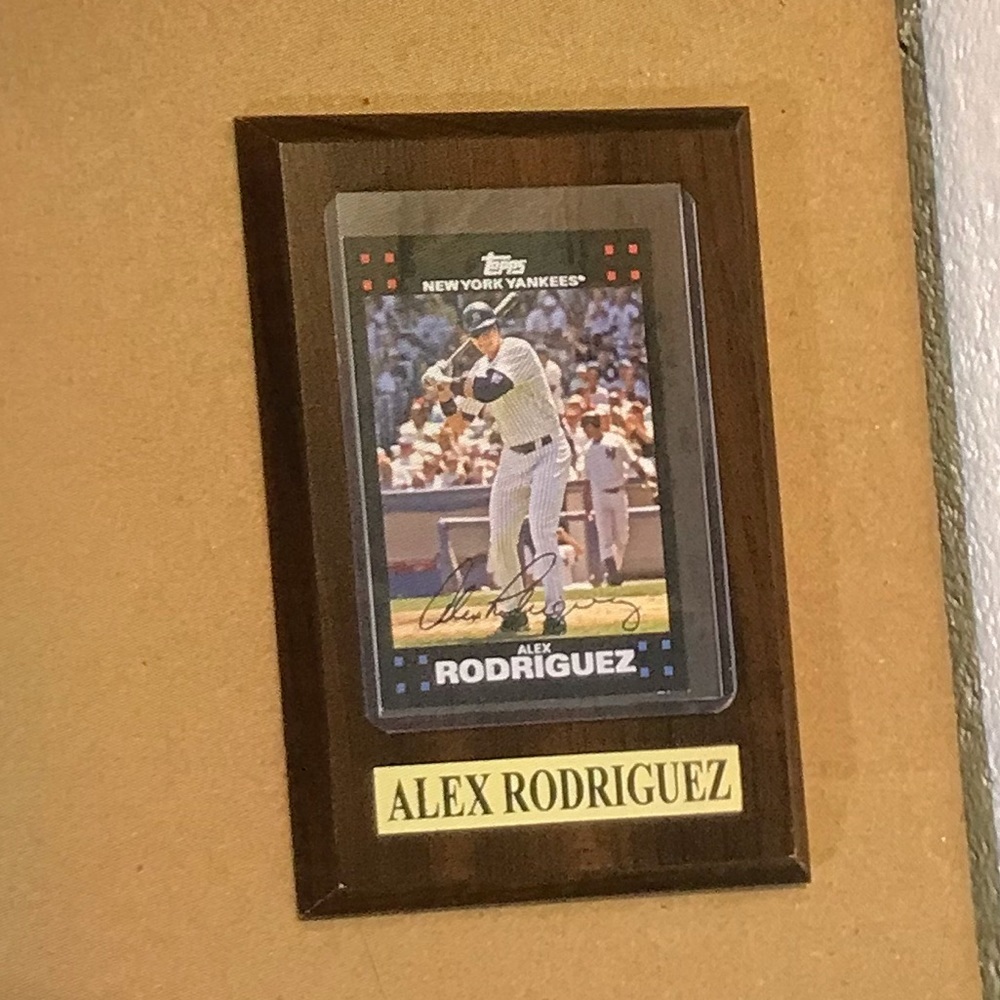 Arod wall plaque